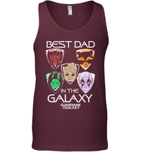 Load image into Gallery viewer, Marvel Guardians Of The Galaxy Best Dad In The Galaxy Father's Day Gifts Men's Tank Top