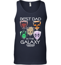 Load image into Gallery viewer, Marvel Guardians Of The Galaxy Best Dad In The Galaxy Father's Day Gifts Men's Tank Top