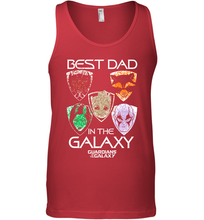 Load image into Gallery viewer, Marvel Guardians Of The Galaxy Best Dad In The Galaxy Father's Day Gifts Men's Tank Top