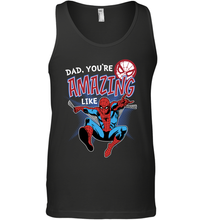 Load image into Gallery viewer, Marvel Spider Man Amazing Dad Father's Day Gifts Men's Tank Top