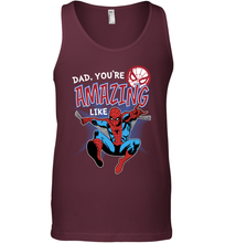 Load image into Gallery viewer, Marvel Spider Man Amazing Dad Father's Day Gifts Men's Tank Top