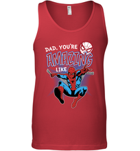 Load image into Gallery viewer, Marvel Spider Man Amazing Dad Father's Day Gifts Men's Tank Top
