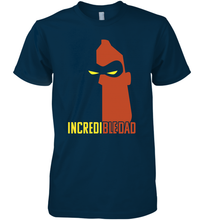 Load image into Gallery viewer, Disney Pixar Incredibles 2 Incredible Dad Father's Day Gifts Men's Premium T-Shirt