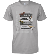 Load image into Gallery viewer, Daddy You Are as Strong as T Rex Funny Father's Day Gifts Men's Premium T-Shirt