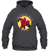 Load image into Gallery viewer, Disney Pixar Incredibles 2 Incredible Dad Graphic Father's Day Gifts Hooded Sweatshirt