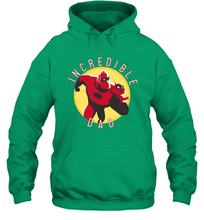 Load image into Gallery viewer, Disney Pixar Incredibles 2 Incredible Dad Graphic Father's Day Gifts Hooded Sweatshirt