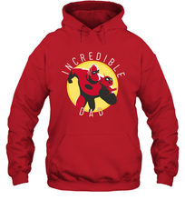 Load image into Gallery viewer, Disney Pixar Incredibles 2 Incredible Dad Graphic Father's Day Gifts Hooded Sweatshirt