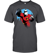 Load image into Gallery viewer, Disney Pixar Incredibles 2 Jack and Mr. Dad Father's Day Gifts Men's T-Shirt