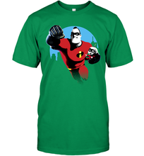 Load image into Gallery viewer, Disney Pixar Incredibles 2 Jack and Mr. Dad Father's Day Gifts Men's T-Shirt