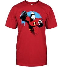 Load image into Gallery viewer, Disney Pixar Incredibles 2 Jack and Mr. Dad Father's Day Gifts Men's T-Shirt