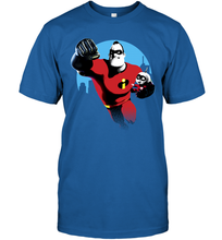 Load image into Gallery viewer, Disney Pixar Incredibles 2 Jack and Mr. Dad Father's Day Gifts Men's T-Shirt
