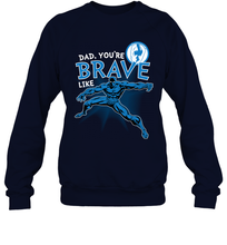 Load image into Gallery viewer, Marvel Black Panther Brave Dad Father's Day Gifts Crewneck Sweatshirt