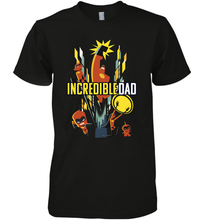 Load image into Gallery viewer, Disney Pixar Incredibles 2 Dad and Super Family Father's Day Gifts Men's Premium T-Shirt
