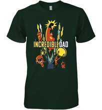 Load image into Gallery viewer, Disney Pixar Incredibles 2 Dad and Super Family Father's Day Gifts Men's Premium T-Shirt
