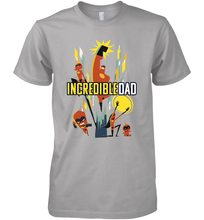 Load image into Gallery viewer, Disney Pixar Incredibles 2 Dad and Super Family Father's Day Gifts Men's Premium T-Shirt