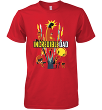 Load image into Gallery viewer, Disney Pixar Incredibles 2 Dad and Super Family Father's Day Gifts Men's Premium T-Shirt