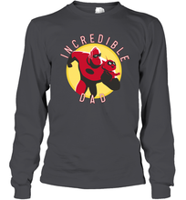 Load image into Gallery viewer, Disney Pixar Incredibles 2 Incredible Dad Graphic Father&#39;s Day Gifts Long Sleeve T-Shirt