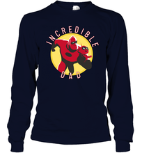 Load image into Gallery viewer, Disney Pixar Incredibles 2 Incredible Dad Graphic Father&#39;s Day Gifts Long Sleeve T-Shirt
