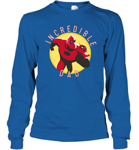 Load image into Gallery viewer, Disney Pixar Incredibles 2 Incredible Dad Graphic Father&#39;s Day Gifts Long Sleeve T-Shirt