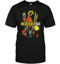 Load image into Gallery viewer, Disney Pixar Incredibles 2 Dad and Super Family Father's Day Gifts Men's T-Shirt