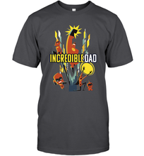 Load image into Gallery viewer, Disney Pixar Incredibles 2 Dad and Super Family Father's Day Gifts Men's T-Shirt