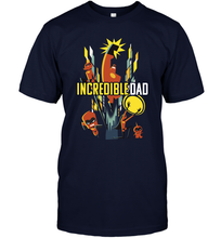 Load image into Gallery viewer, Disney Pixar Incredibles 2 Dad and Super Family Father's Day Gifts Men's T-Shirt