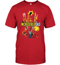 Load image into Gallery viewer, Disney Pixar Incredibles 2 Dad and Super Family Father's Day Gifts Men's T-Shirt