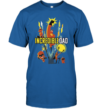 Load image into Gallery viewer, Disney Pixar Incredibles 2 Dad and Super Family Father's Day Gifts Men's T-Shirt