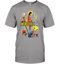 Load image into Gallery viewer, Disney Pixar Incredibles 2 Dad and Super Family Father's Day Gifts Men's T-Shirt