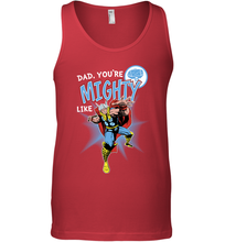 Load image into Gallery viewer, Marvel Thor Mighty Dad Father's Day Gifts Men's Tank Top