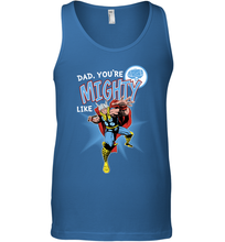 Load image into Gallery viewer, Marvel Thor Mighty Dad Father's Day Gifts Men's Tank Top