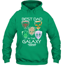 Load image into Gallery viewer, Marvel Guardians Of The Galaxy Best Dad In The Galaxy Father's Day Gifts Hooded Sweatshirt