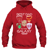 Load image into Gallery viewer, Marvel Guardians Of The Galaxy Best Dad In The Galaxy Father's Day Gifts Hooded Sweatshirt
