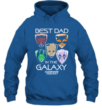 Load image into Gallery viewer, Marvel Guardians Of The Galaxy Best Dad In The Galaxy Father's Day Gifts Hooded Sweatshirt