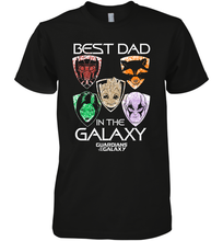Load image into Gallery viewer, Marvel Guardians Of The Galaxy Best Dad In The Galaxy Father's Day Gifts Men's Premium T-Shirt