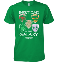 Load image into Gallery viewer, Marvel Guardians Of The Galaxy Best Dad In The Galaxy Father's Day Gifts Men's Premium T-Shirt