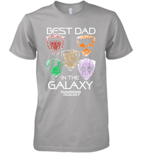 Load image into Gallery viewer, Marvel Guardians Of The Galaxy Best Dad In The Galaxy Father's Day Gifts Men's Premium T-Shirt
