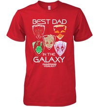 Load image into Gallery viewer, Marvel Guardians Of The Galaxy Best Dad In The Galaxy Father's Day Gifts Men's Premium T-Shirt