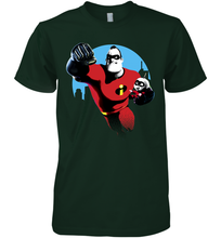 Load image into Gallery viewer, Disney Pixar Incredibles 2 Jack and Mr. Dad Father's Day Gifts Men's Premium T-Shirt