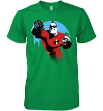 Load image into Gallery viewer, Disney Pixar Incredibles 2 Jack and Mr. Dad Father's Day Gifts Men's Premium T-Shirt