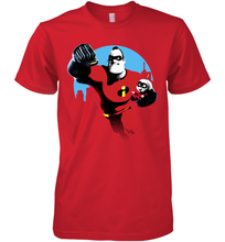 Load image into Gallery viewer, Disney Pixar Incredibles 2 Jack and Mr. Dad Father's Day Gifts Men's Premium T-Shirt