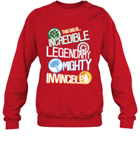 Load image into Gallery viewer, Marvel Avengers Father's Day Dad Words Graphic Father's Day Gifts Crewneck Sweatshirt