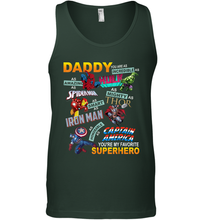 Load image into Gallery viewer, Daddy You Are My Favorite Superhero Father's Day Gifts Men's Tank Top