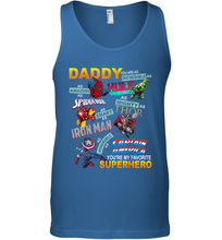 Load image into Gallery viewer, Daddy You Are My Favorite Superhero Father's Day Gifts Men's Tank Top