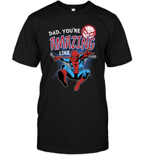Load image into Gallery viewer, Marvel Spider Man Amazing Dad Father's Day Gifts Men's T-Shirt