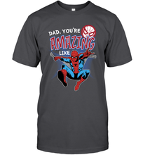 Load image into Gallery viewer, Marvel Spider Man Amazing Dad Father's Day Gifts Men's T-Shirt