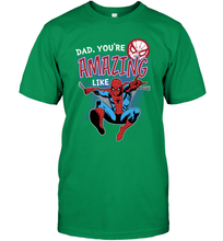 Load image into Gallery viewer, Marvel Spider Man Amazing Dad Father's Day Gifts Men's T-Shirt