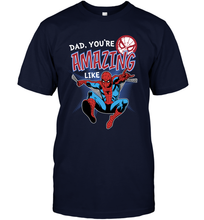 Load image into Gallery viewer, Marvel Spider Man Amazing Dad Father's Day Gifts Men's T-Shirt
