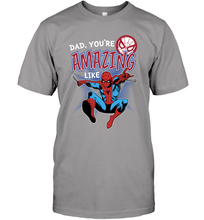 Load image into Gallery viewer, Marvel Spider Man Amazing Dad Father's Day Gifts Men's T-Shirt