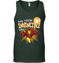 Load image into Gallery viewer, Marvel Iron Man Invincible Dad Father's Day Gifts Men's Tank Top